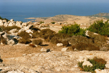 View from Ambelos,
 facing Crete  A. van Roekel