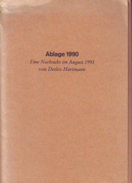 Hartmann Ablage
          1990 Eine Nachsicht Im August 1993.JPG
