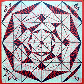 Vejarano Mandalas nine images of contemplation, 9 stunning
      xylographs in a smart folder accompanied by a text in Spanish by
      Renata Durn, 23 x 23 cm, ed/1000, Bogot 2004 EUR 220.-