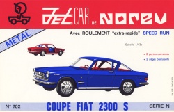 Fiat 2300S Cabriolet by Norev