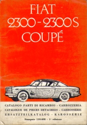Fiat 2300S Coupe Parts Catalog