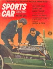 Sports Car Graphic, February 1962, Fiat 2300S Coupe Roadtest