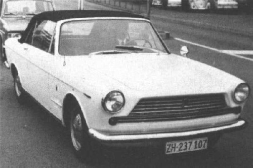 Ghia Fiat 2300S Cabriolet 1963