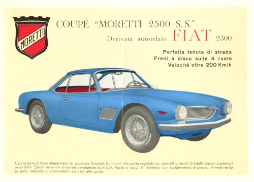 Moretti 2500 SS Coupe 1964
