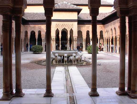 Patio of the lions  - Alhambra, Granada