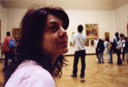 Milena in the Louvre