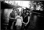 Elize and her friends during time off,on the front of a boat at sunset in the Netherlands.<br>--------------------------------------------------------------<br>Daymochk, the word for my country and the name of a Chechen childrens dance group, who escape from Grozny, where life is being experienced by each day and under terrible conditions and extreme fear.<br>Most children are traumatized by the war and younger children don't know what peace and freedom is,they dance like their life depends on it, on a European tour who brings them in Britain, France, Holland, Poland and more<br>Life depend on it ,as a matter of speak, but some is truth since the experience of a peaceful Europe and the cheerful public will give them energy and joy to hopefully survive a next winter in occupied Grozny.<br>An escape to the West is out of the question, all relatives in Grozny are registered by authorities and will face the consequences of this act, but most children  just want to go back after the tour to be on the edge of life with their relatives in a destroyed  home country.<br>