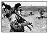 Kurdisch fighter in a captured iraqi camp.