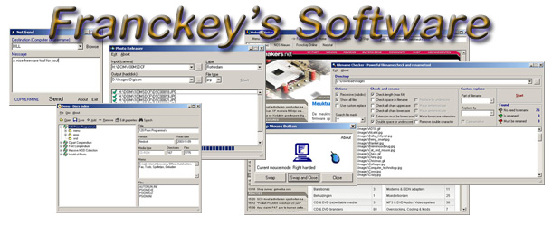 Software from Franck van der Sluijs