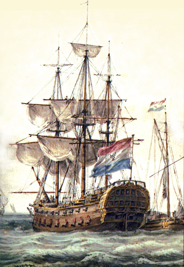 VOC schip uit Delfshaven