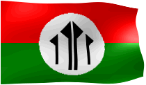 The "Quattrocolore", national flag of Malafida