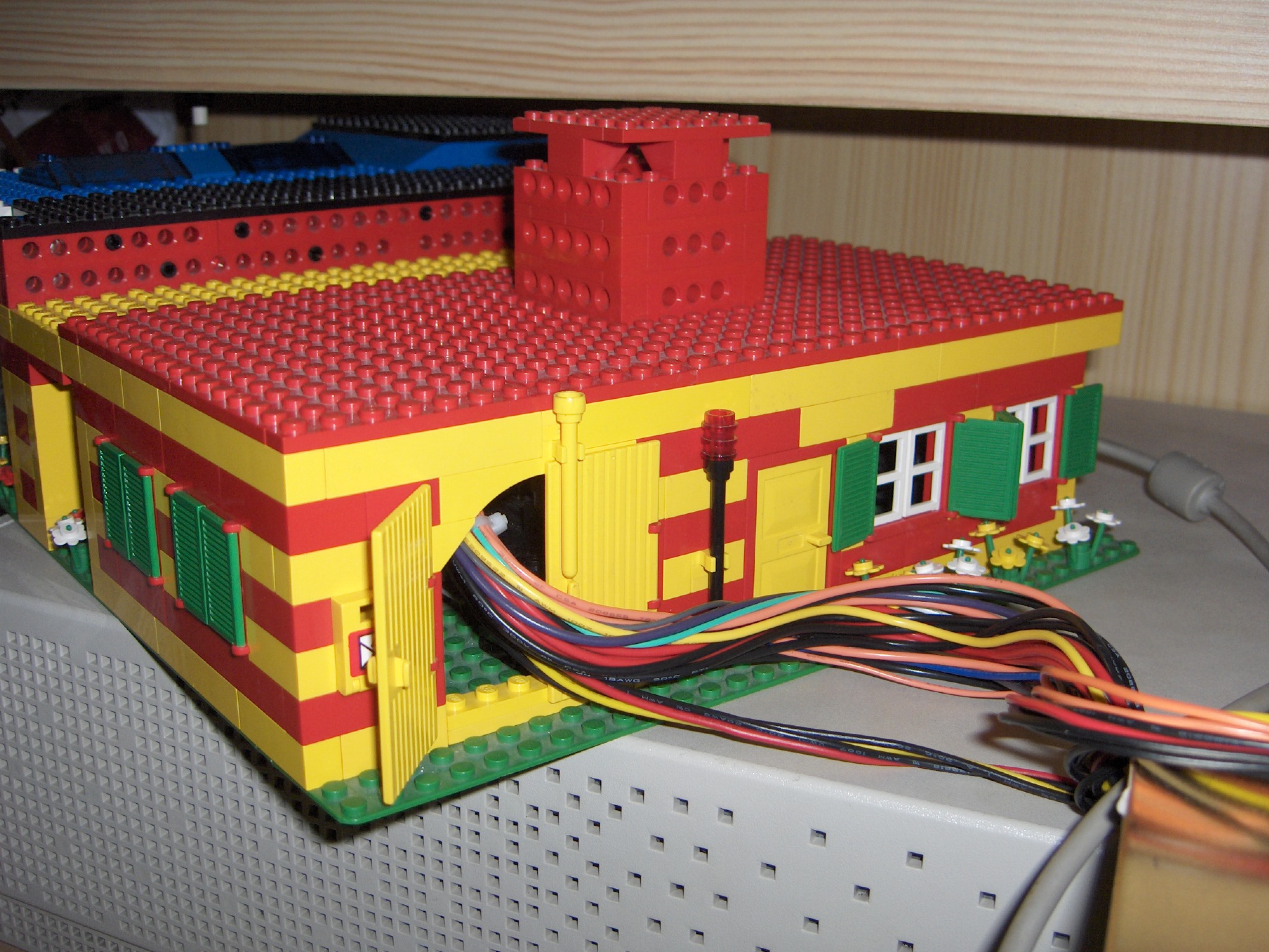 a photo of my Lego PC