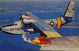 Een echte Grumman Albatross van de US Air Force