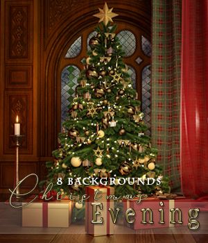 Christmas Evening Backgrounds