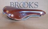 Brooks Swift titanium brown side view