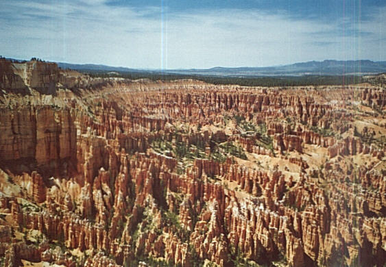 The Amphitheatre in Bryce Canyon