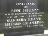 Grafsteen: Binne Bolleman en Geertruida Elisabeth Andringa