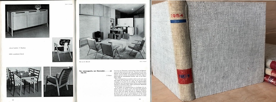 FORUM. Maandblad voor architectuur en gebonden kunst. - 9e jaargang. 1954.