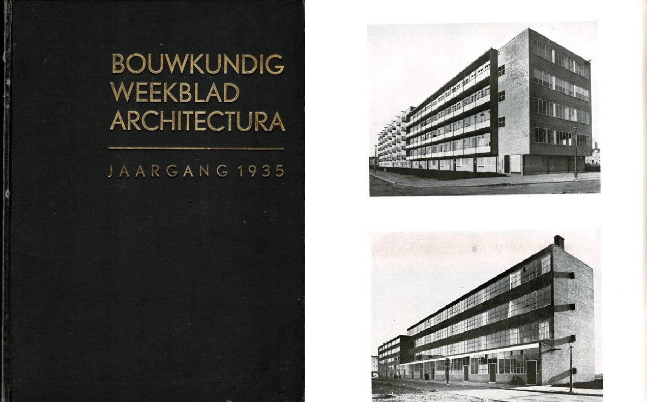 Bouwkundig Weekblad Architectura. - Orgaan van de Maatschappij tot bevordering der Bouwkunst.Jaargang 56, 1935.