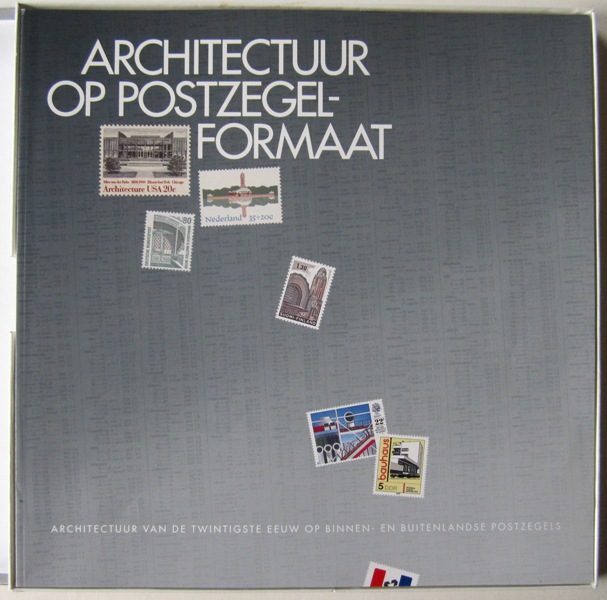 Heuvel, Wim J. van. - Architectuur op postzegelformaat./ Architecture on postage stamps.