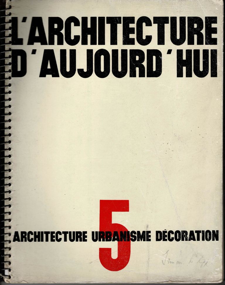 L'Architecture d'Aujourd'hui. 1934, no. 5. - 