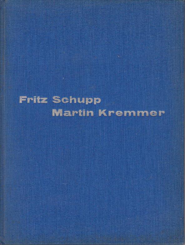 Kstner, Dr. Wilhelm. (Vorwort) - Fritz Schupp - Martin Kremmer