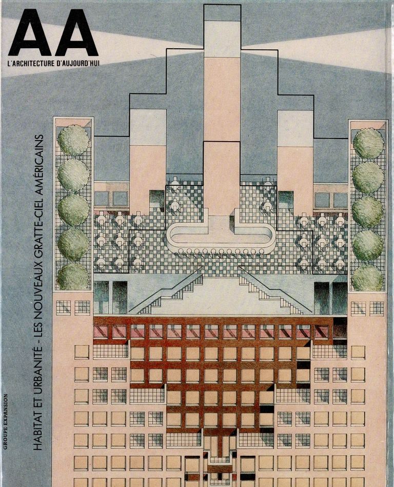 L'Architecture d'Aujourd'hui. No.220. - HABITAT ET URBANIT-LES NOUVEAUX GRATTE-CIEL AMRICAINS.