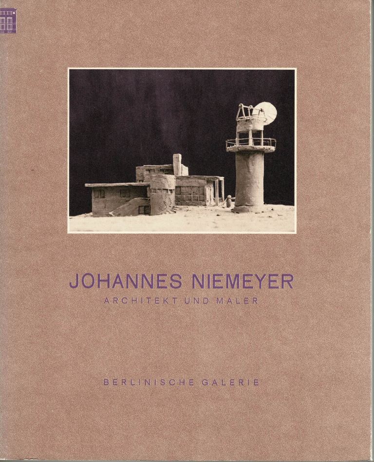 N/A. - Johannes Niemeyer. Architekt und Maler.
