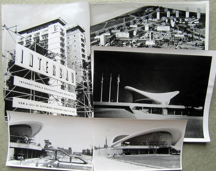 Interbau. - Berliner Kongresshalle. Internationale Bauausstellung Berlin 1957.