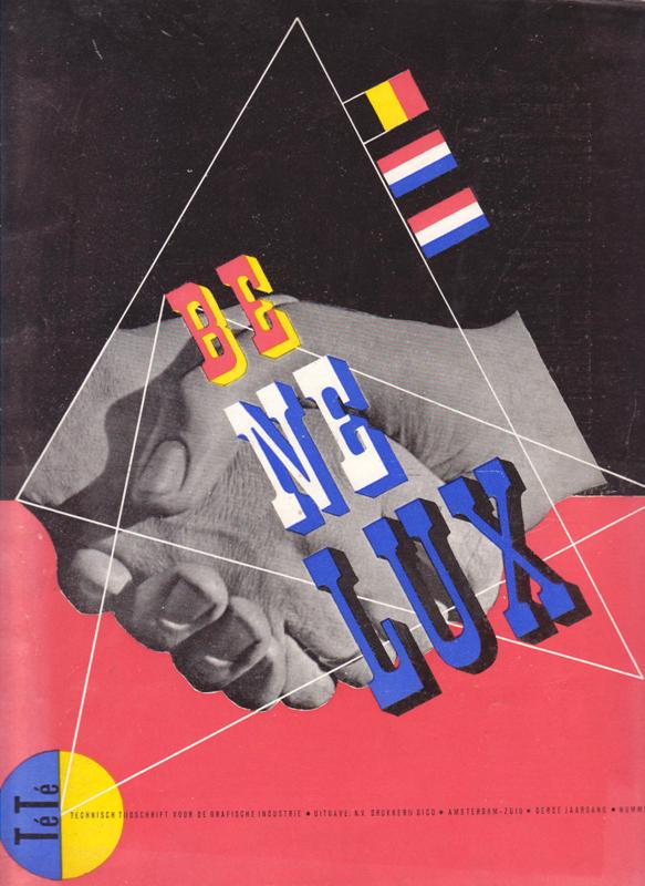 BLANKENSTEIN, A.H.G. (ED.) - BENELUX. T T - Technisch Tijdschrift voor de Grafische Industrie, 3e jaargang no. 10, Juli 1948.