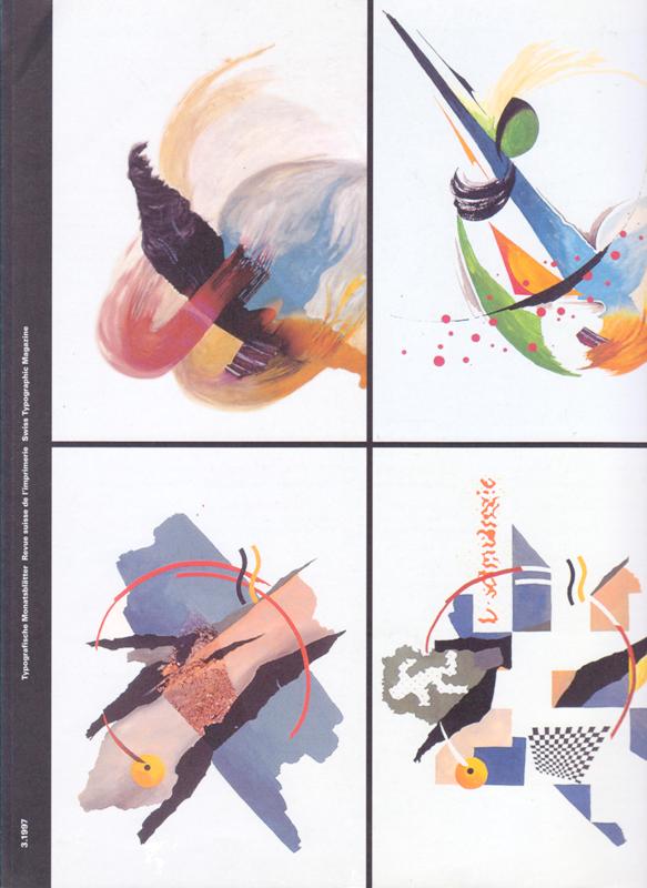 N/A. - Typographische Monatsbltter TM - Revue suisse de l`imprimerie RSI - Swiss typographic magazine. 1997, Nr.3.