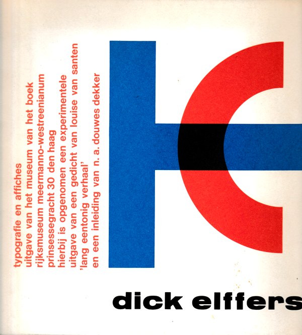 Elffers, Dick. - Typografie en Affiches Dick Elffers.