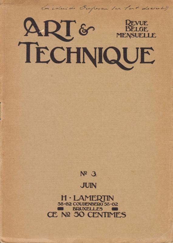 Art & Technique - Nr.3, 1913