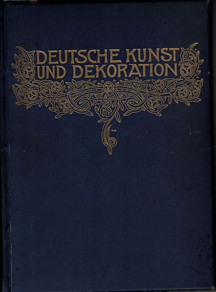 Deutsche Kunst und Dekoration. - Band LII, April 1923-Sept. 1923.