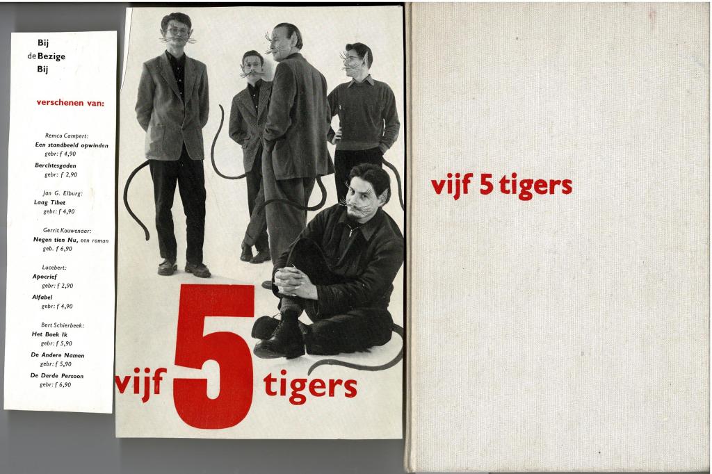 Kouwenaar (inleiding), Gerrit. - Vijf 5 tigers.