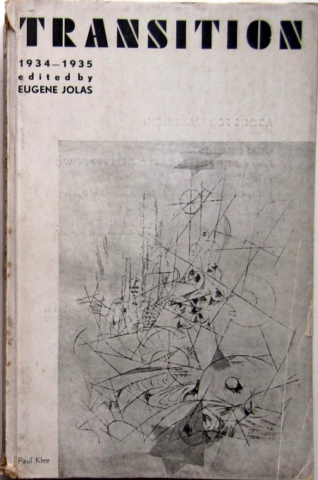 Jolas, Eugene (edited by) - Transition 23. 1934-1935.