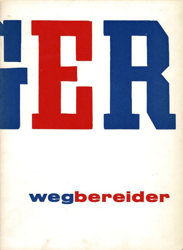 N/A - Leger. Wegbereider. Stedelijk Museum Cat.no 158.