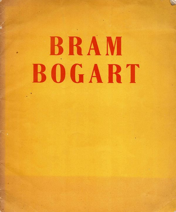 Bogart, Bram. - Bram Bogart. Dipinti 1953-1961. 'Quaderni dell'Attico', n. 3.
