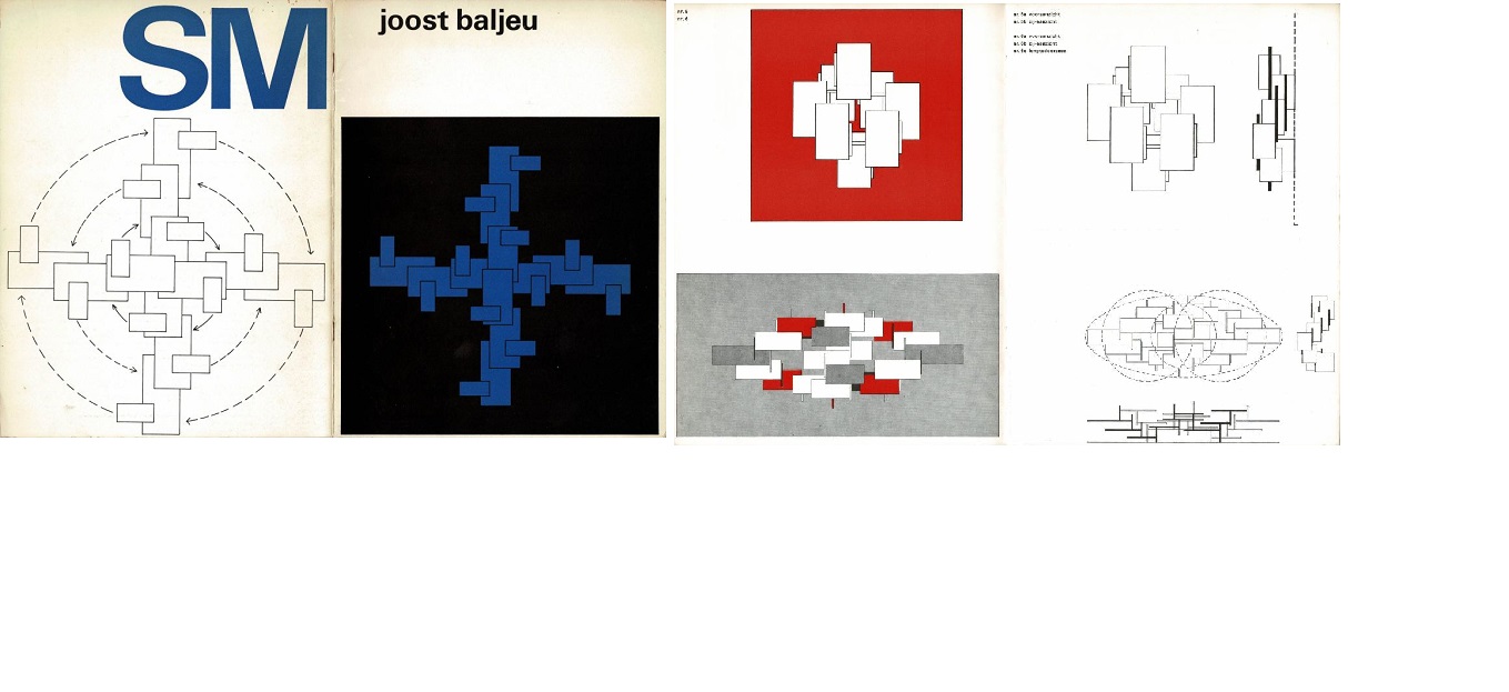 Joost Baljeu / Wim Crouwel (design) - Joost Baljeu-Syntetische konstrukties. Catalogus nr. 461
