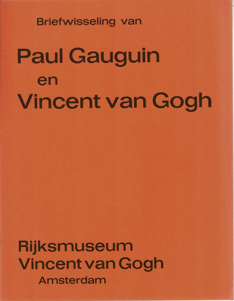 n/a - Briefwisseling van Paul Gauguin en vincent van Gogh.
