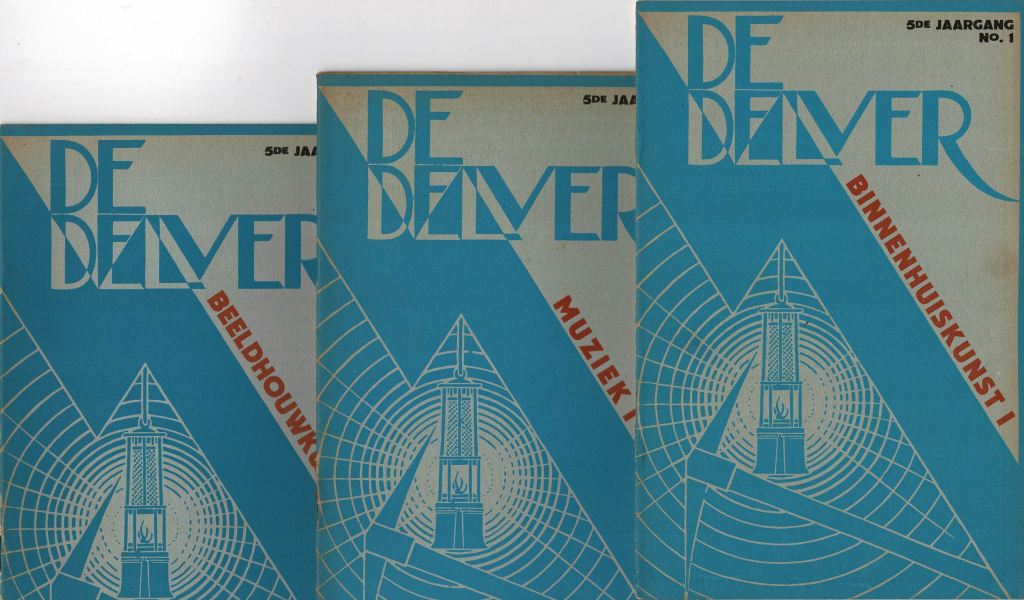 De Delver. - Het Vrije Kunstorgaan. 1931,nr.1,2,3.