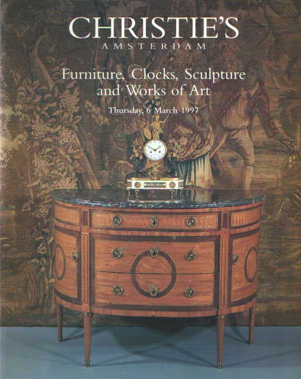 Christie's - Furniture, Clocks, Sculpture and Works of Art. Thursday 6 March 1997.