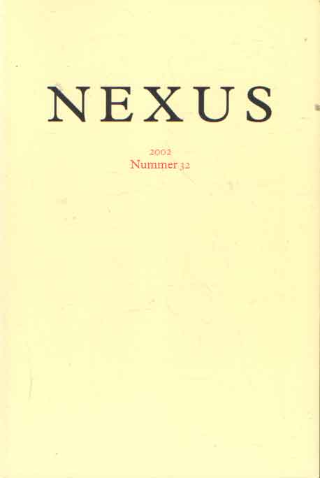 Riemen, Rob (redactie) - Nexus 2002 nummer 32. Andere ogen.