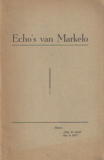 Diemer, W. - Echo's van Markelo.