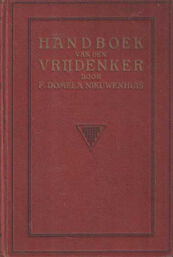Nieuwenhuis, F. Domela - Handboek van den vrijdenker.