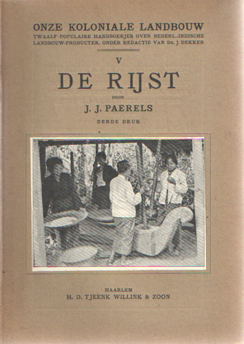 Paerels, J.J. - De rijst.