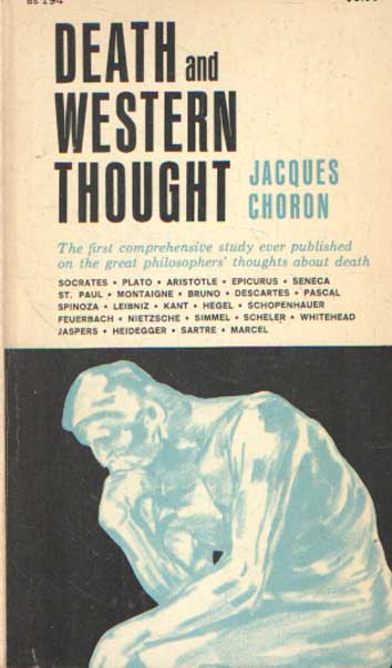 Choron, Jacques - Death and Western Thought.
