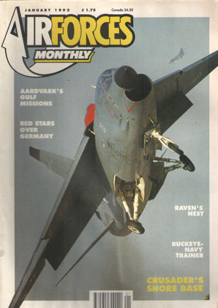 Oliver, David (editor) - Airforces Monthly 1992 (10 numbers).