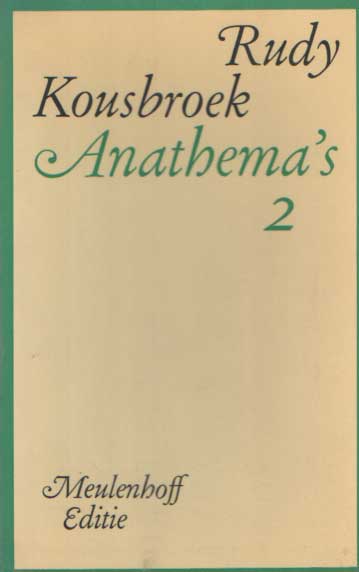Kousbroek, Rudy - Anathema's 2.