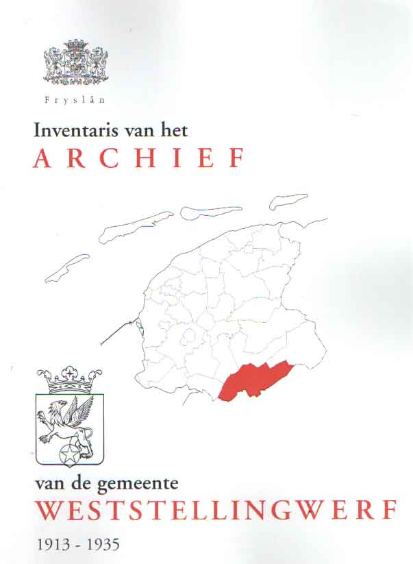  - Inventaris van de archief van de gemeente Weststellingwerf 1913-1935.
